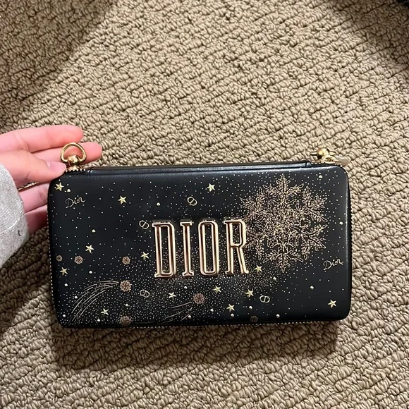 Dior Bags Dior Cosmetic Bag Made Into Crossbody Poshmark